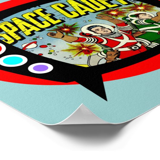 Poster Cadet de l'espace TV (Coin)