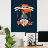 Poster Cadet spatial (Bureau à domicile)