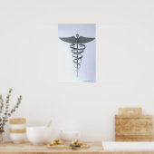 Poster Cadieu médical métallique (Cuisine)