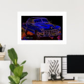 Poster Cadillac 1949 (Bureau à domicile)