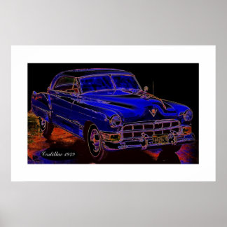Poster Cadillac 1949