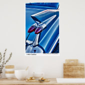 Poster Cadillac 1959 (Cuisine)