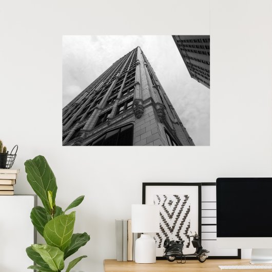 Poster Cadillac Building (Bureau à domicile)