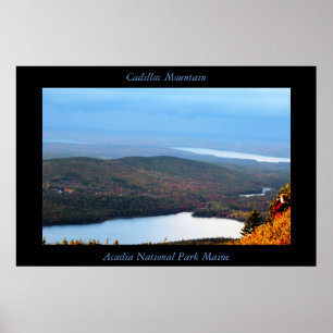 Poster Cadillac Mountain Acadia National Park
