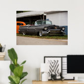 Poster Cadillac personnalisé 1956 (Bureau à domicile)