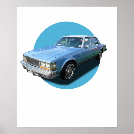 Poster cadillac seville (Devant)