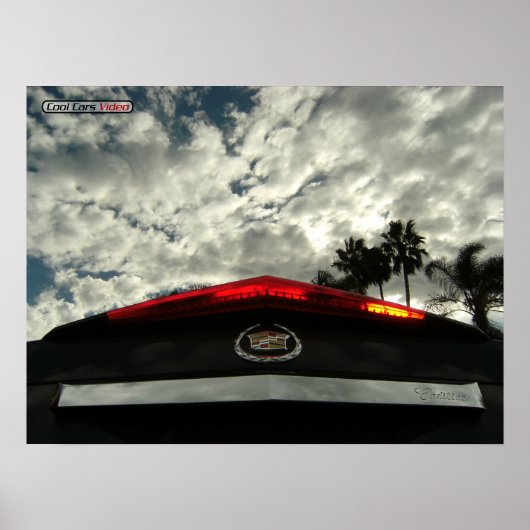 Poster Cadillac Sky. (Devant)