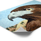 Poster Cadir - Buse à queue rouge (Coin)