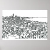 Poster Cadix Espagne (Devant)