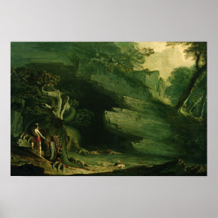 Poster Cadmus et le dragon