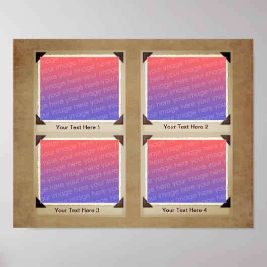 Poster Cadre de capture instantanée Créez votre propre ph (Devant)