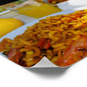 Poster Cadre de cuisine espagnole (Coin)