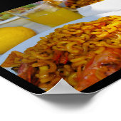 Poster Cadre de cuisine espagnole (Coin)