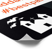 Poster Cadre de fête Halloween Prop de fête Accessoire de (Coin)