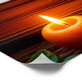 Poster Cadre De Forêt Enchantée Avec Fées (Coin)