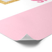 Poster Cadre de Photo de Fête Prénatale Bébé Danseuse Tut (Coin)