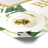 Poster Cadre de photo de prop Boho floral et de verdure (Coin)