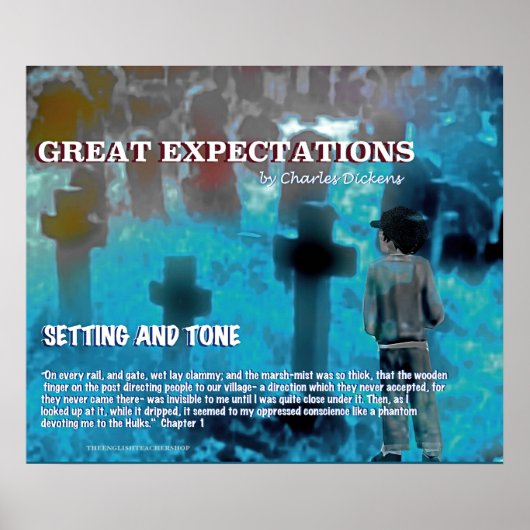 Poster Cadre et ton des grandes attentes (Devant)