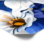 Poster Cadre floral de mariage (Coin)
