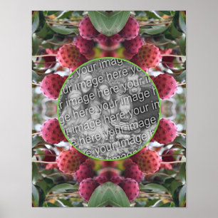 Poster Cadre Nature Fruit Dogwood Créez votre propre phot