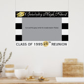 Poster Cadre photo de réunion d'anciens élèves (Cuisine)