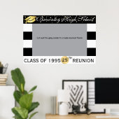 Poster Cadre photo de réunion de classe (Bureau à domicile)