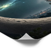 Poster Cadre TV islamique (Coin)