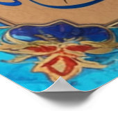 Poster Cadre TV islamique (Coin)