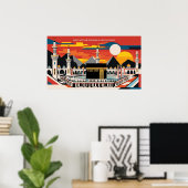 Poster Cadre TV islamique (Bureau à domicile)