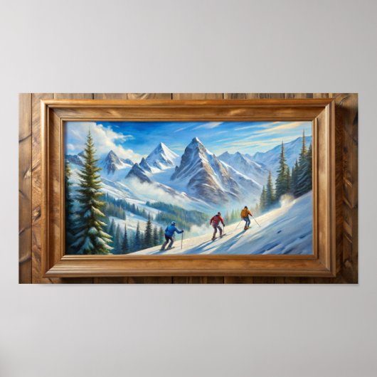 Poster Cadre TV Samsung (Devant)