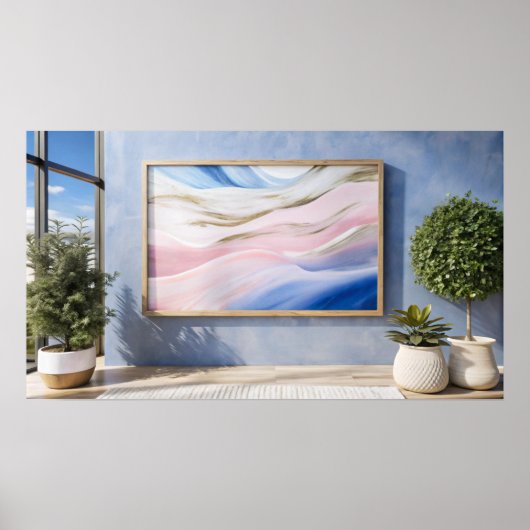 Poster Cadre TV Samsung (Devant)