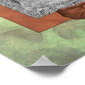 Poster Cadres de libellules mignons Créer votre propre ph (Coin)