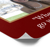 Poster Cadres D'Image De Graduation, Puis Maintenant Imag (Coin)