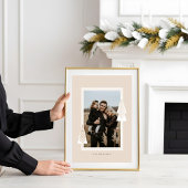 Poster Cadres en bande moderne À feuillage persistant Arb