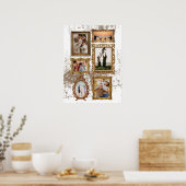 Poster Cadres Vintages personnalisables (Cuisine)