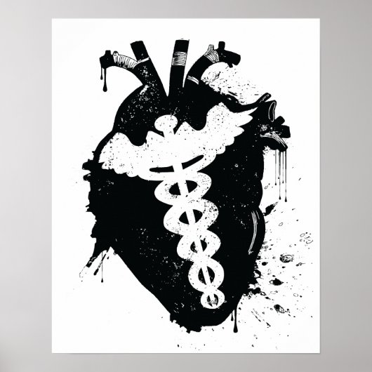 Poster caduceus anatomic (Devant)