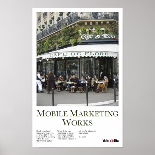 Poster Café (Devant)