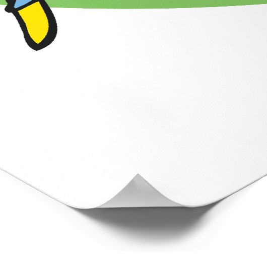 Poster Café à l'ombre (Coin)