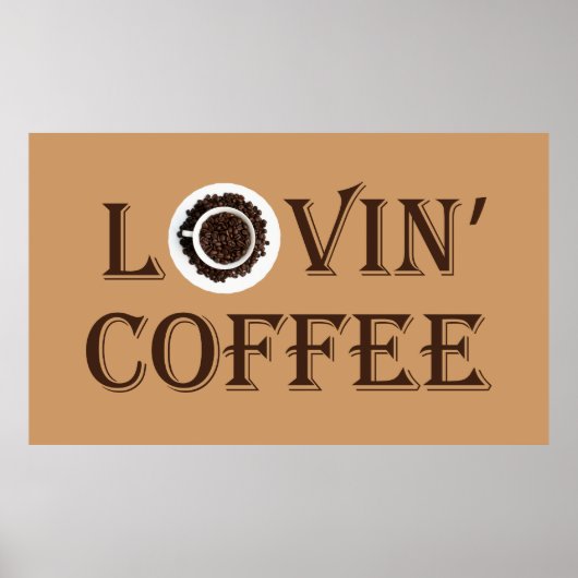 Poster Café aimant (Devant)