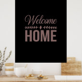 Poster Café Art Bienvenue Accueil (Cuisine)