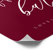 Poster Café Bar Simple Bourgogne (Coin)