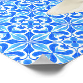 Poster Café Bleu Imprimer, Café Nostalgale Rétro (Coin)