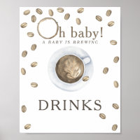 Café brassage baby shower Boissons