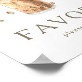 Poster Café brassage baby shower Faveurs (Coin)