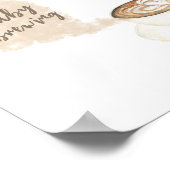 Poster Café brassant - Combien de bonbons sont dans le po (Coin)