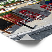 Poster Café Café Café (Coin)