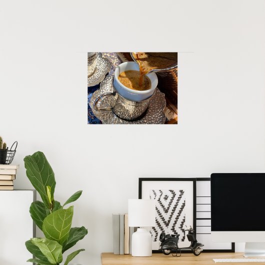 Poster Café, Café turc (Bureau à domicile)