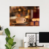 Poster Café Cappuccino, Venise, Italie (Bureau à domicile)