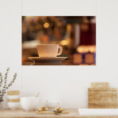 Poster Café Cappuccino, Venise, Italie (Cuisine)