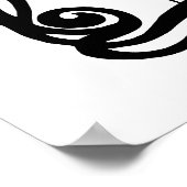 Poster Café chaud frais (Coin)